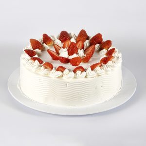 Bolo Morango com Suspiro